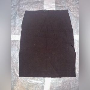 Vintage Bebe brown skirt size 4 with double side slits